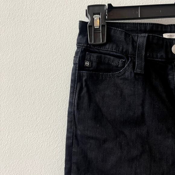 Alexa Chung x AG High Waist Black Skinny Jeans - 24 - Picture 11 of 12
